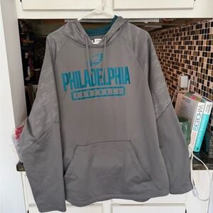 Philadelphia EAGLES Football Gray Hoodie